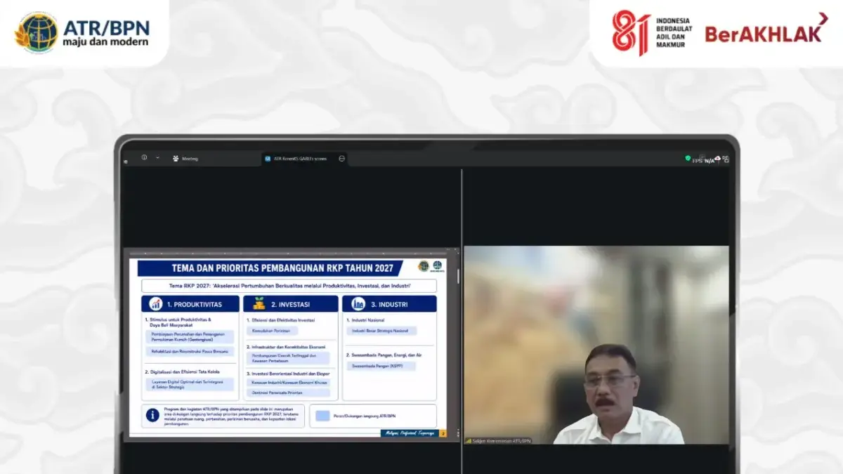 Sekjen ATR/ BPN Intrusikan Utamakan Transformasi Layanan Pertanahan dan Penataan Ruang Sekjen ATR/ BPN Intrusikan Utamakan Transformasi Layanan Pertanahan dan Penataan Ruang