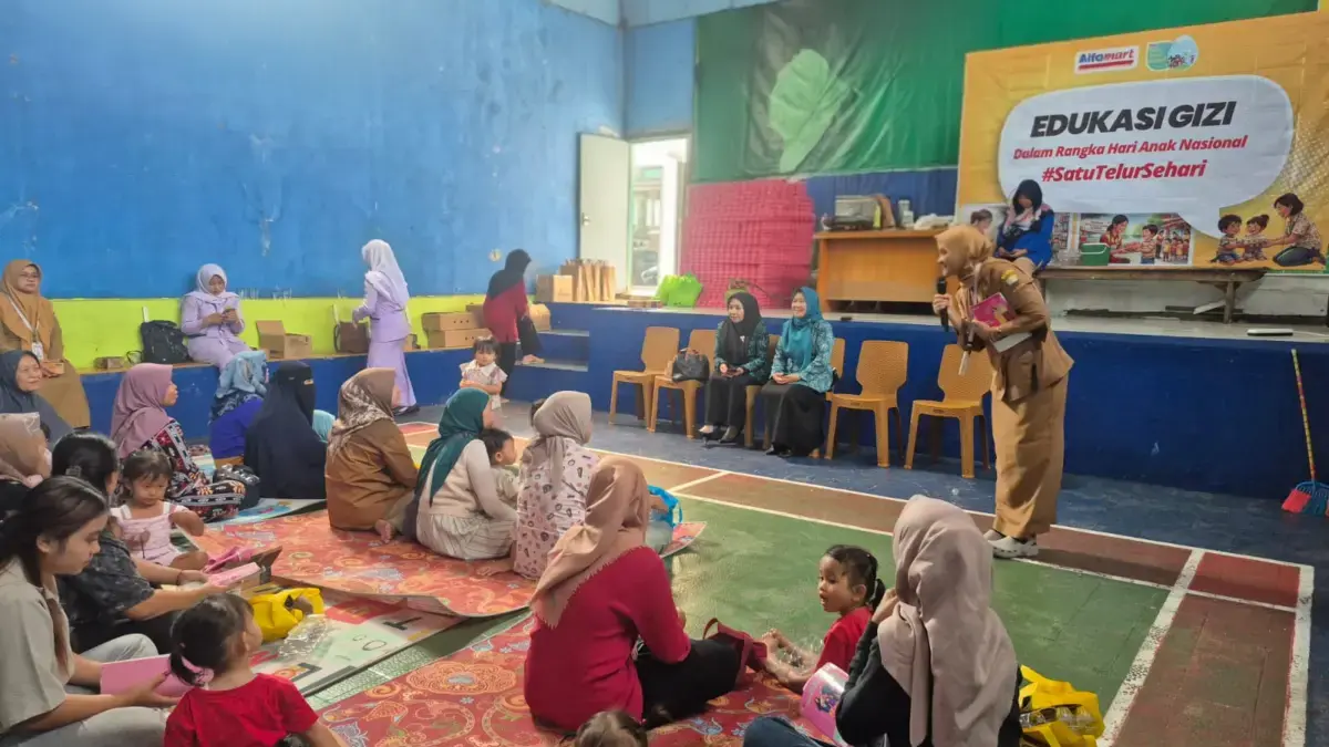 Alfamart Perkuat Upaya Cegah Stunting Lewat Edukasi Gizi di Hari Anak Nasional, Lengkapi Program Satu Telur Se