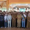 Bupati Sumedang Dony Ahmad Munir menghadiri sekaligus melantik Pengurus Forum Organisasi Siswa Intra Sekolah (