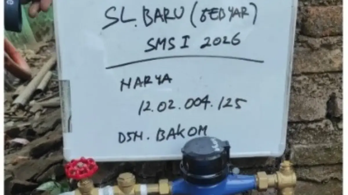 Program potongan harga pemasangan sambungan langganan (SL) baru Rumah Tangga C yang digulirkan Perumda Air Min