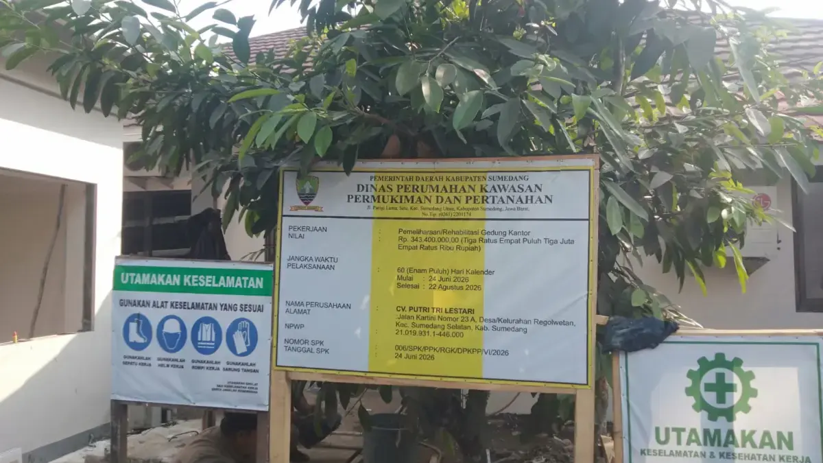 Lima Kecamatan di Sumedang Masuk Kawasan Kumuh, Pemkab Fokus Benahi Permukiman dan Pengelolaan Sampah Dinas Perumahan Kawasan Permukiman dan Pertanahan (DPKPP) Kabupaten Sumedang