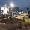 Proses Pemotongan Pipa sedang Berlangsung. Yadi: Mudah -  mudahan Sbentar Lagi Tuntas