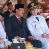 Peringatan Hari Ulang Tahun Kemerdekaan Republik Indonesia ke-81 tingkat Kabupaten Sumedang berlangsung khidma