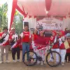 Meriahkan HUT RI 81 dan Milangkala Desa Jatimulya Gelar Gebyar Jalan Santai