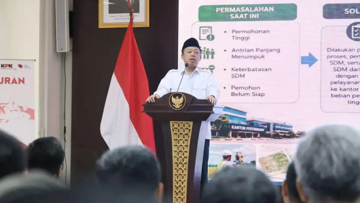 Buka PRESTASI Bersama KPK, Menteri ATR/Kepala BPN Tanamkan Semangat Bekerja Mempermudah Rakyat Buka PRESTASI Bersama KPK, Menteri ATR/Kepala BPN Tanamkan Semangat Bekerja Mempermudah Rakyat