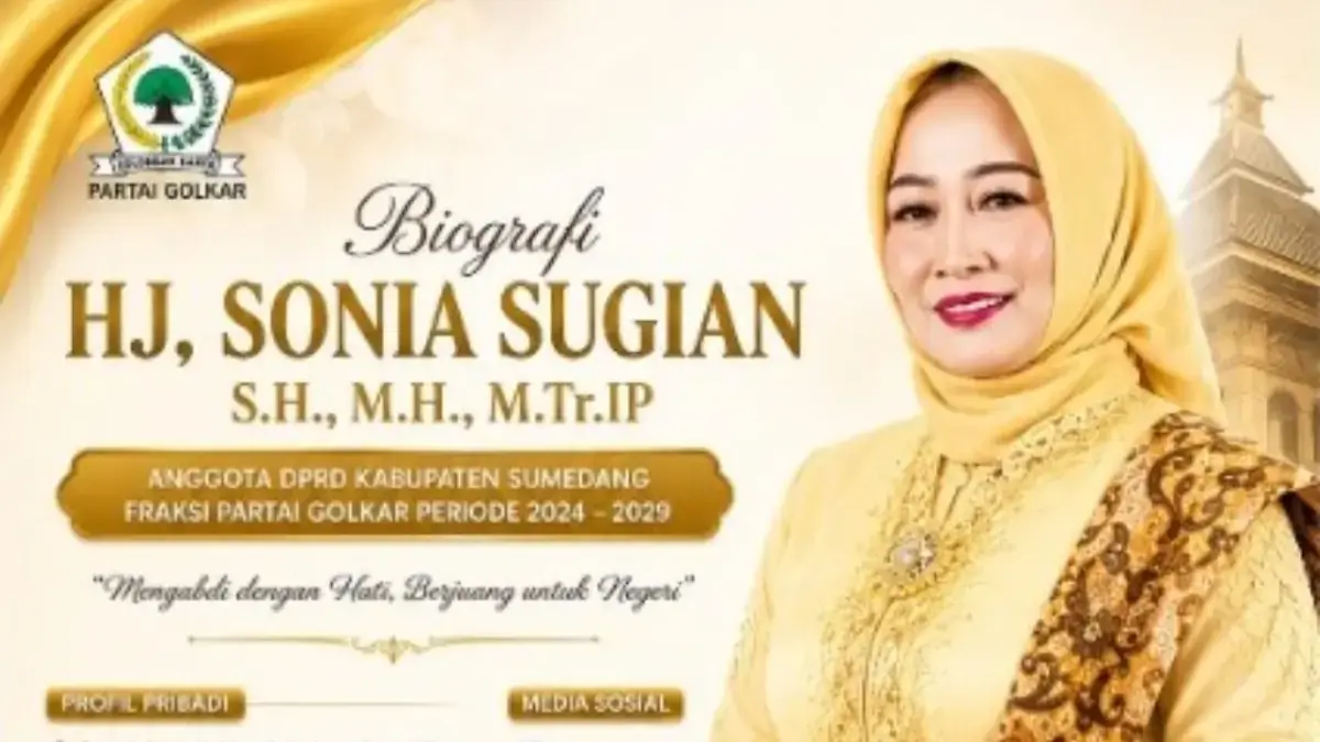 Sonia Sugian: Politik Bukan Sekadar Ruang untuk Memperoleh Jabatan Hj. Sonia Sugian, S.H., M.H., M.Tr.IP