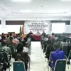 Sebanyak 54 calon Pasukan Pengibar Bendera Pusaka (Paskibraka) Kabupaten Sumedang 2026 mendapat pembekalan kh