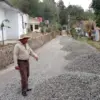 Jalan Ciater Galudra Mulai Diperbaiki