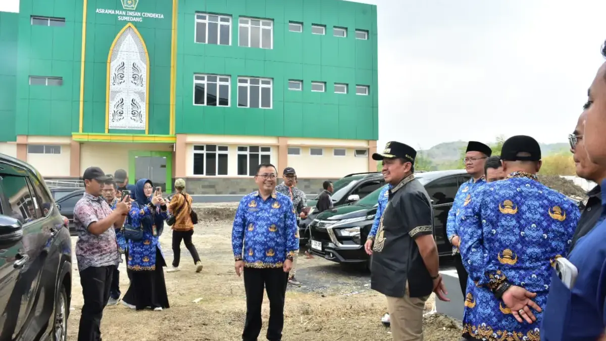 Januari Penuh Berkah: Bupati Dony Pastikan MAN IC Sumedang Siap Digunakan Awal Tahun Depan