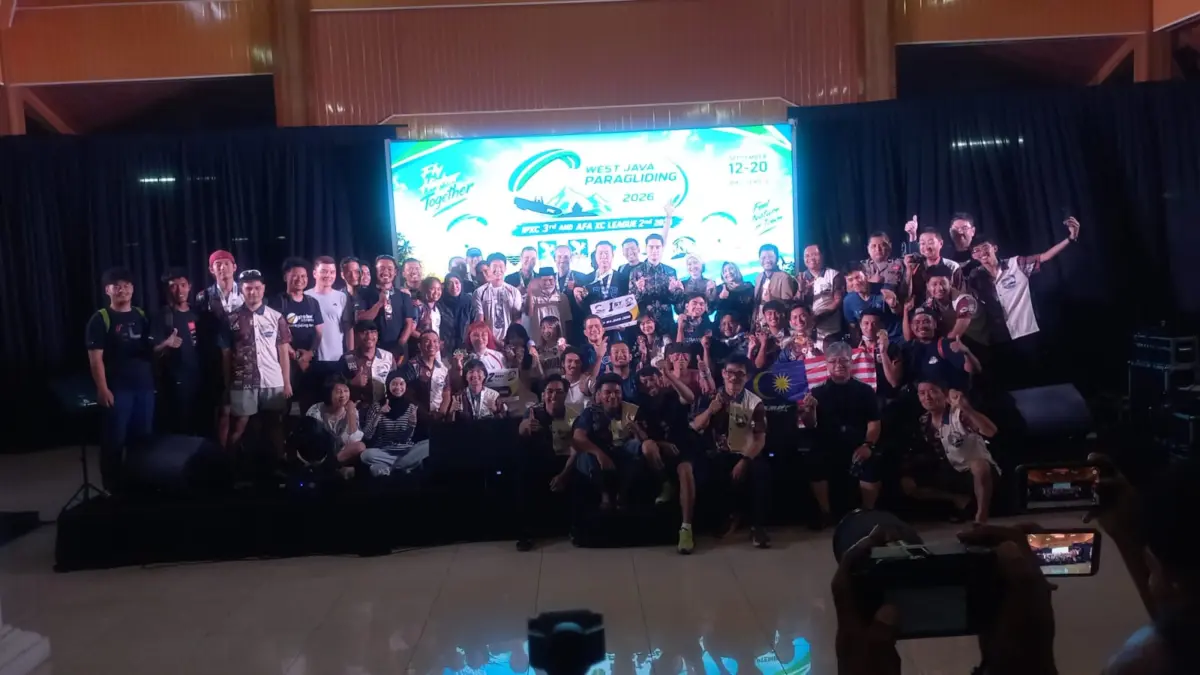 Paragliding Championship 2026 Resmi Berakhir, Sumedang Siap Kembangkan Sport Tourism Paragliding Championship 2026 Resmi Berakhir, Sumedang Siap Kembangkan Sport Tourism