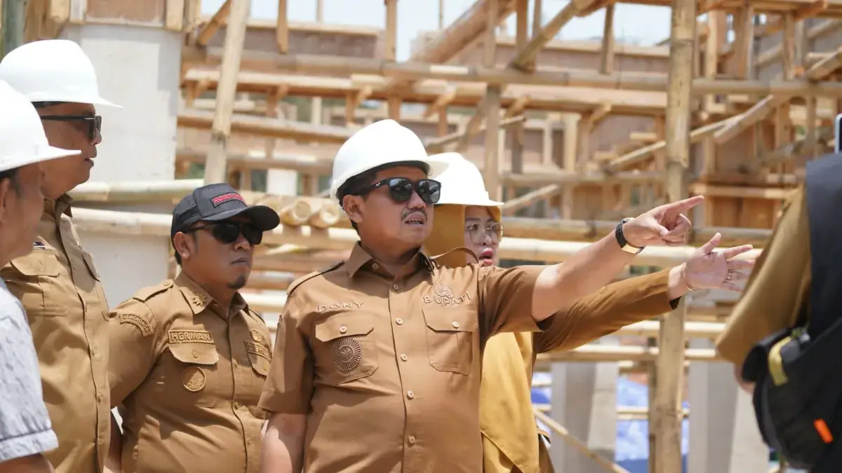 Puskesmas Cimanggung Segera Beroperasi Targetkan Akhir Tahun Bupati Minta Pembangunan diKebut
