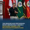 Tak Sekadar Ilmu Pertanahan, Rocky Gerung Nilai Taruna/i Politeknik Agraria STPN Belajar Banyak Disiplin Ilmu