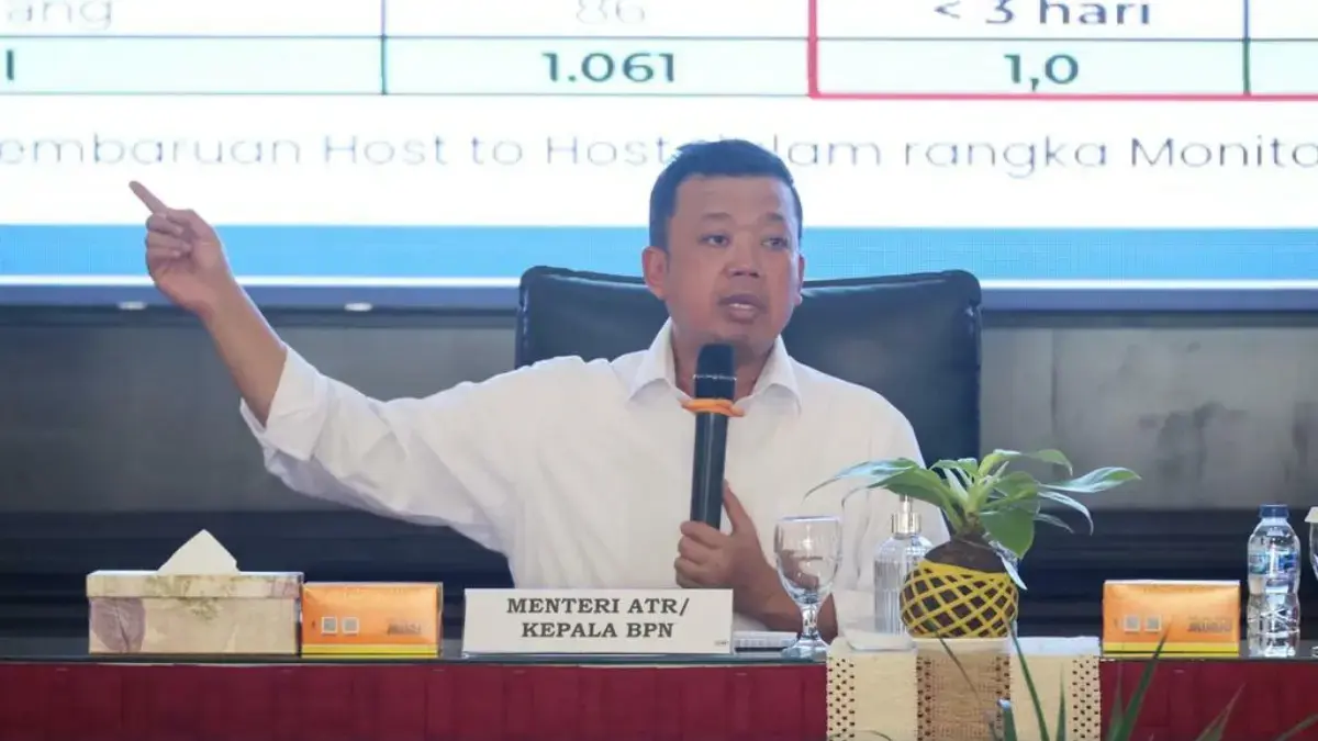 Menteri Nusron, Transformasi Organisasi dan Layanan Pertanahan Harus Bermuara pada Kepastian bagi Masyarakat