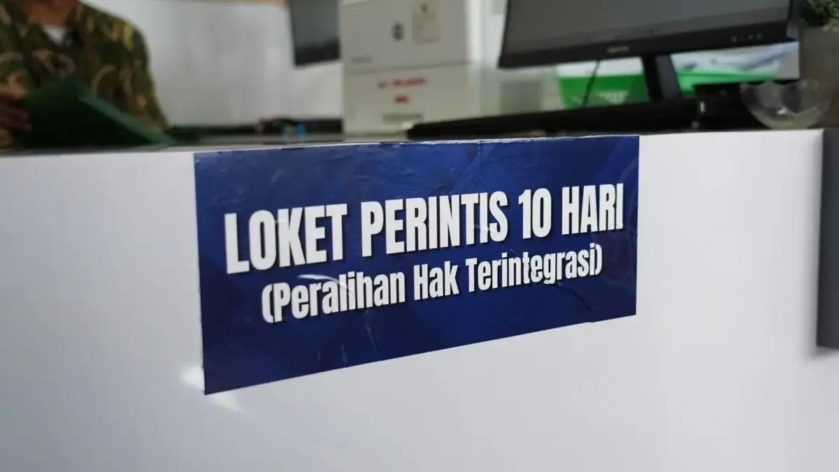 PERINTIS 10 Hari Jawab Kebutuhan Masyarakat akan Layanan Pertanahan yang Pasti dan Cepat PERINTIS 10 Hari Jawab Kebutuhan Masyarakat akan Layanan Pertanahan yang Pasti dan Cepat