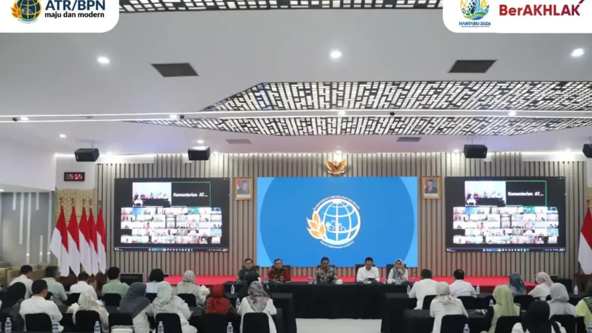 Kumpulkan Seluruh Pejabat Administrator Pusat dan Daerah, Sekjen ATR/BPN: Pelayanan Harus Tetap Optimal