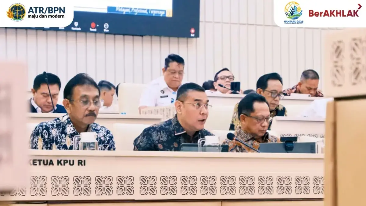 RDP Bersama Komisi II DPR RI, Kementerian ATR/BPN Paparkan Rencana Pelaksanaan Anggaran Tahun 2027 RDP Bersama Komisi II DPR RI, Kementerian ATR/BPN Paparkan Rencana Pelaksanaan Anggaran Tahun 2027