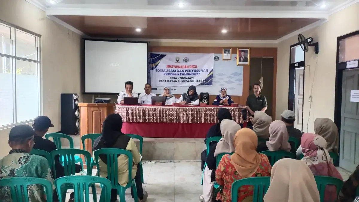 Sejumlah Proyek Tertunda, Pemdes Kebonjati Sumedang Kembali Bidik Infrastruktur pada 2027 Musdes Kebonjati