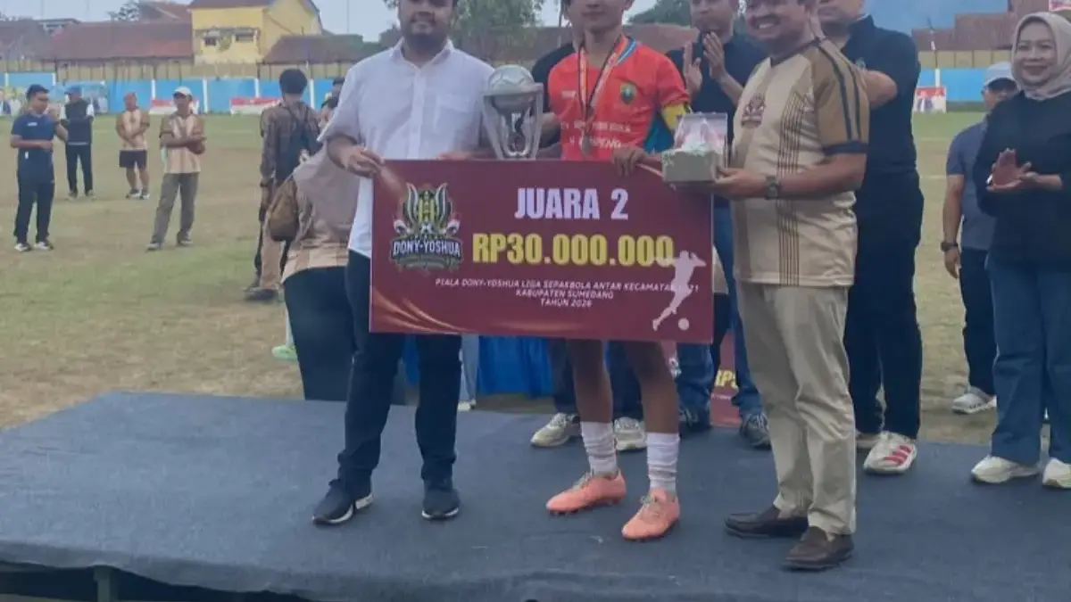Piala Dony-Yoshua Sumedang: Cimanggung Runner-up, Sumedang Utara Juara Piala Dony-Yoshua Sumedang 2026