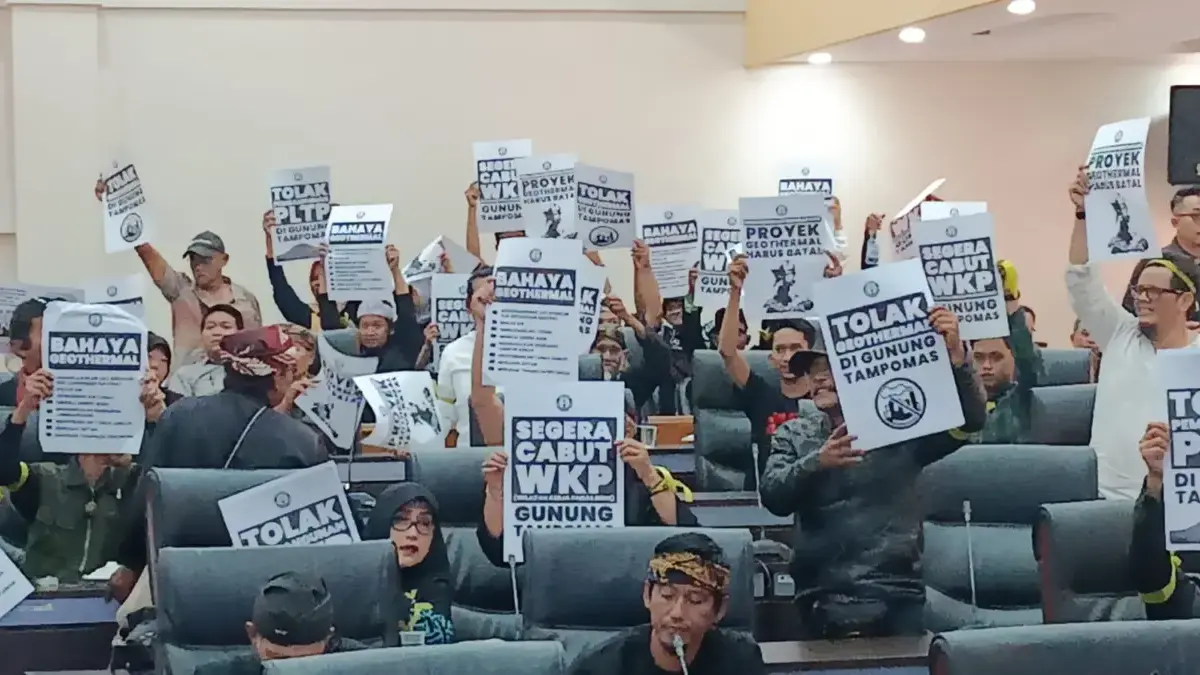 Tolak Geotermal Gunung Tampomas Majelis Adat Sumedang Larang Audiensi Dengan Komisi IV DPRD 