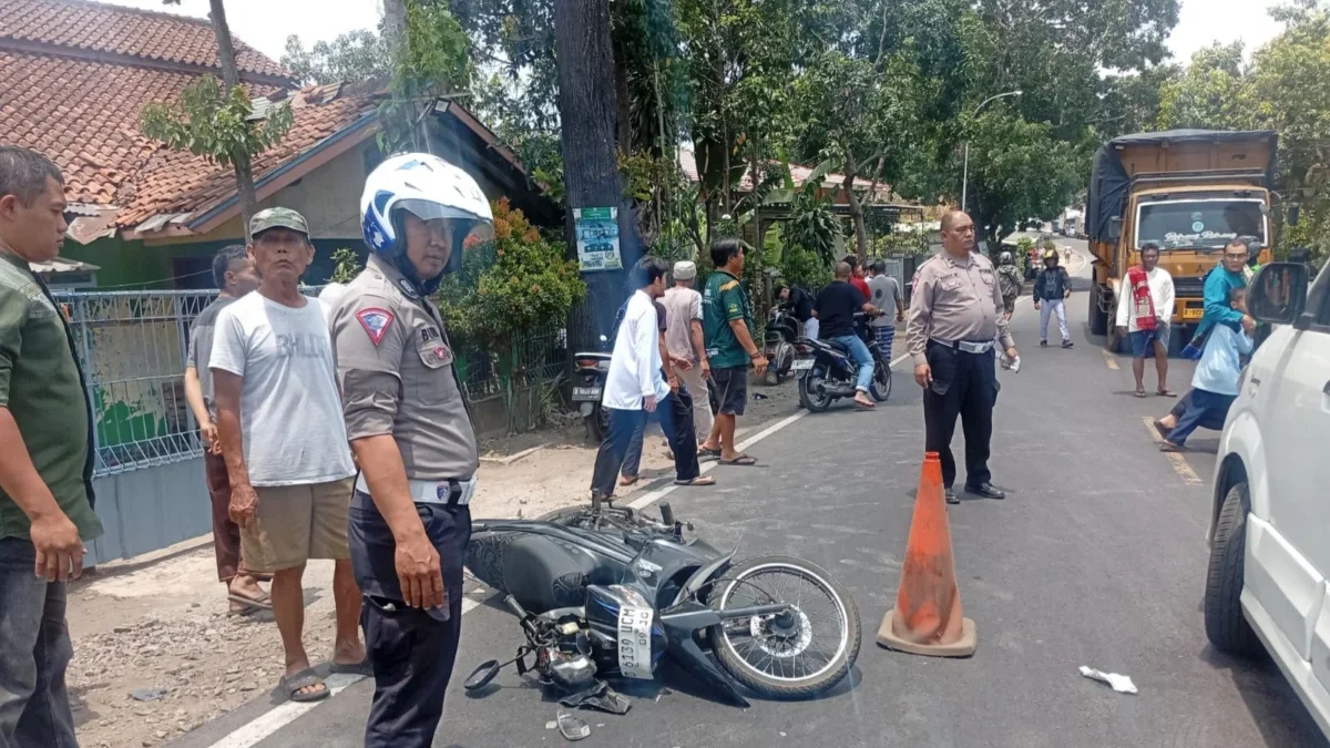 Pengendara Yamaha Jupiter Tewas dalam Kecelakaan dengan Bus Arimbi di Jatinangor Kecelakaan Jatinangor