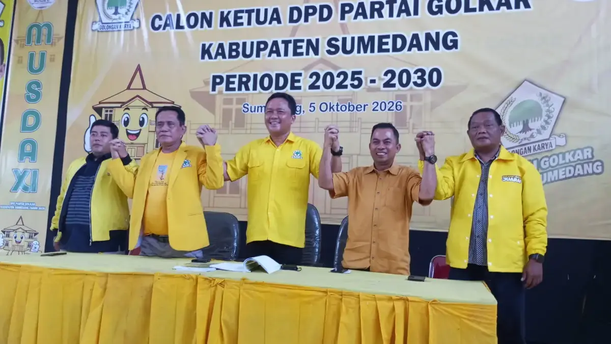 Besok, Golkar Sumedang Buka Pendaftaran Ketua DPD, Asep Kurnia:  Dukungan 30 Persen Wajib Diverifikasi