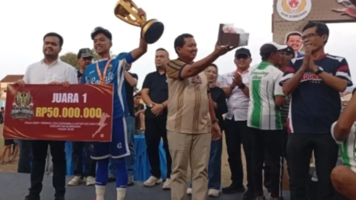 Piala Dony-Yoshua: Sumedang Utara Juara, Mimpi ke Persib Dimulai dari Ahmad Yani