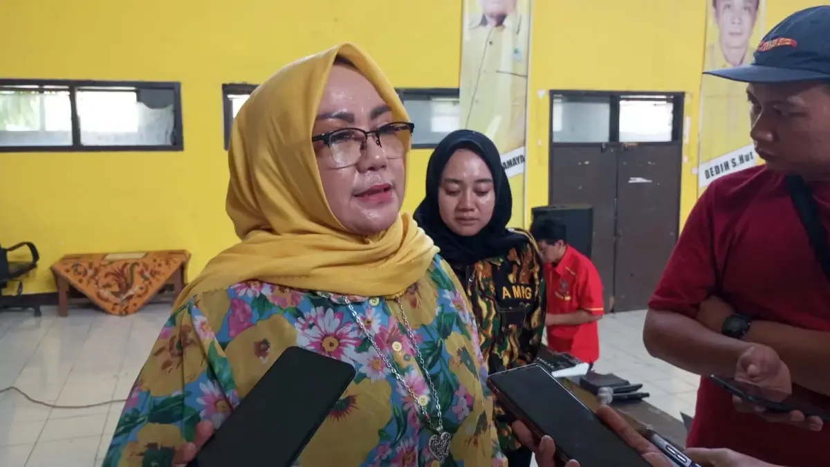 HUT Golkar Ke-62, Bunda Bilqis Bawa Warna Baru HUT Golkar Ke-62, Bunda Bilqis Bawa Warna Baru