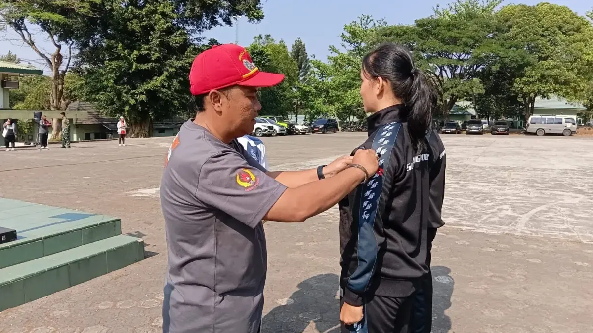 Kegiatan Character Building bagi para atlet kontingen Kabupaten Sumedang yang dipersiapkan menghadapi Pekan Ol