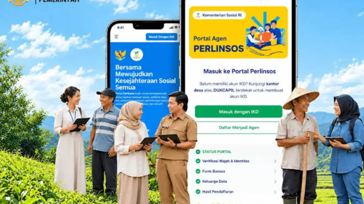 Tak Punya Smartphone, Warga Sumedang Tetap Bisa Daftar Bansos ilustrasi